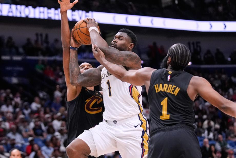 米切尔27+7哈登20+6+10 骑士逆转鹈鹕取3连胜