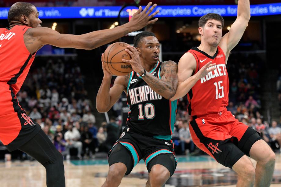 杜兰特25+6+10史密斯21+16 火箭力擒灰熊