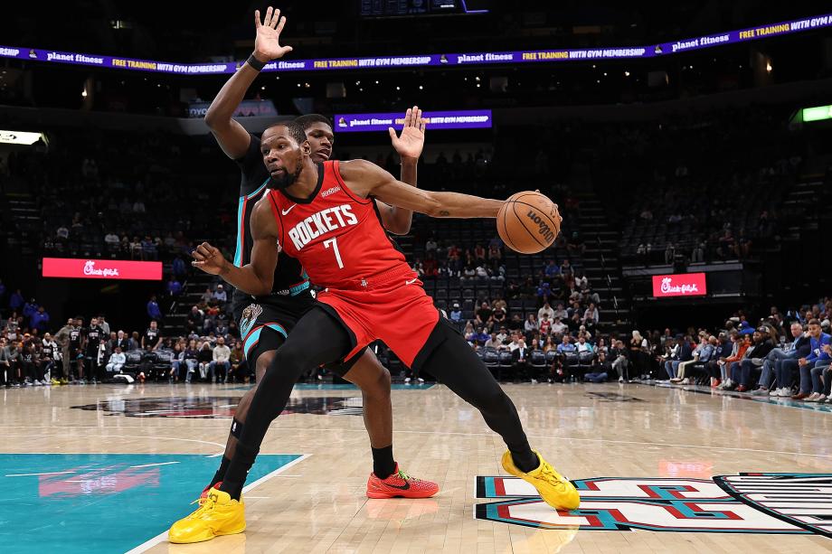 杜兰特25+6+10史密斯21+16 火箭力擒灰熊