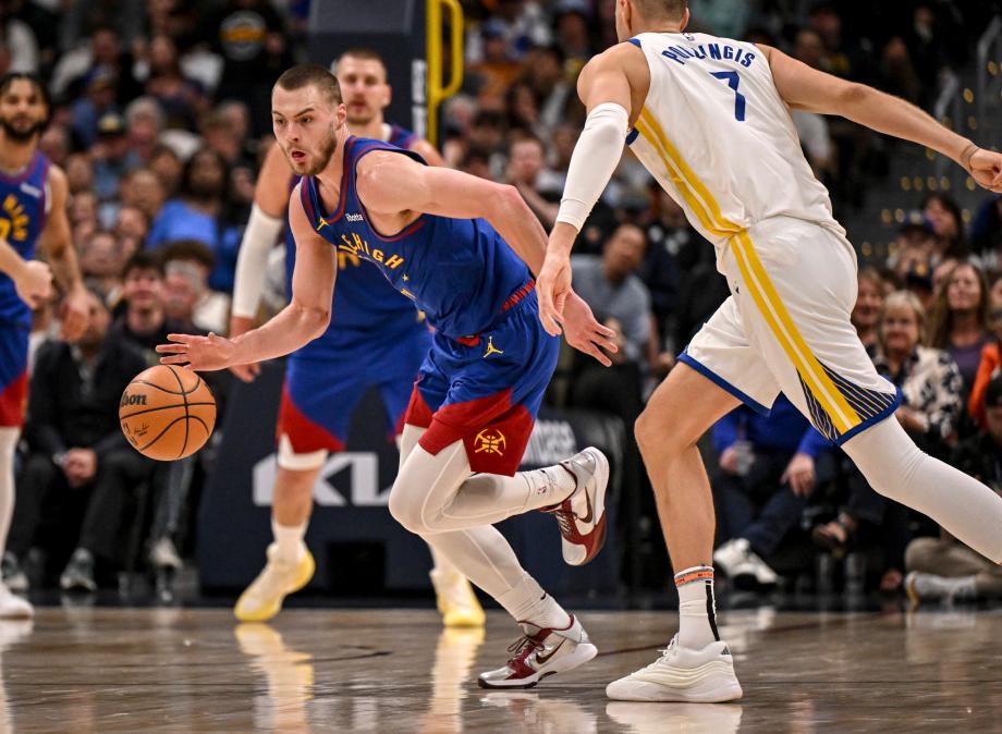 约基奇25+15+8波神三分5中5 掘金主场力克勇士