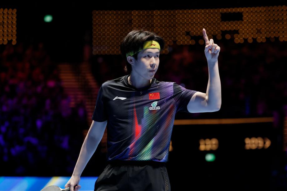 [图]王楚钦4-1淘汰雨果&middot;卡尔德拉诺 将与松岛辉空争冠星空app下载