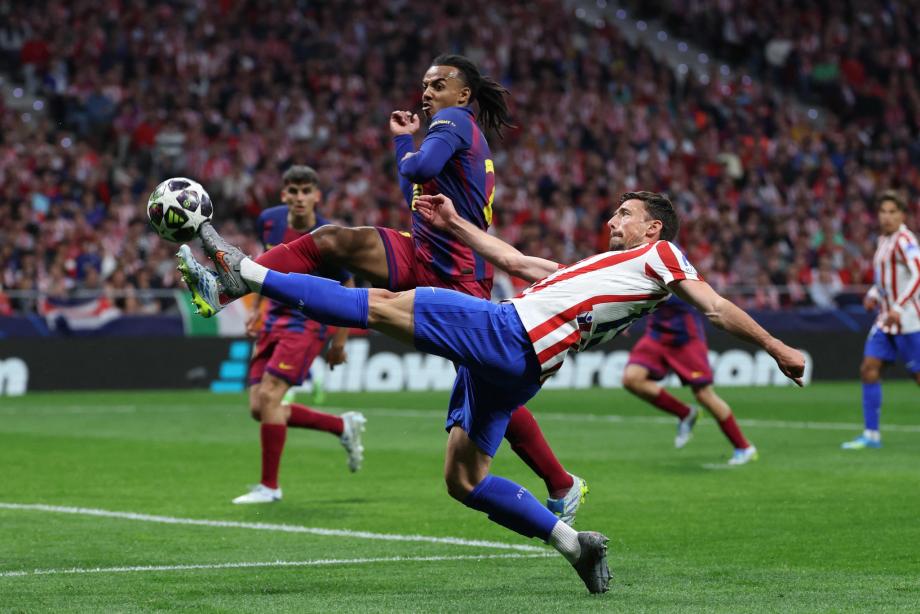 欧冠-亚马尔破门 巴萨2-1马竞总比分2-3出局