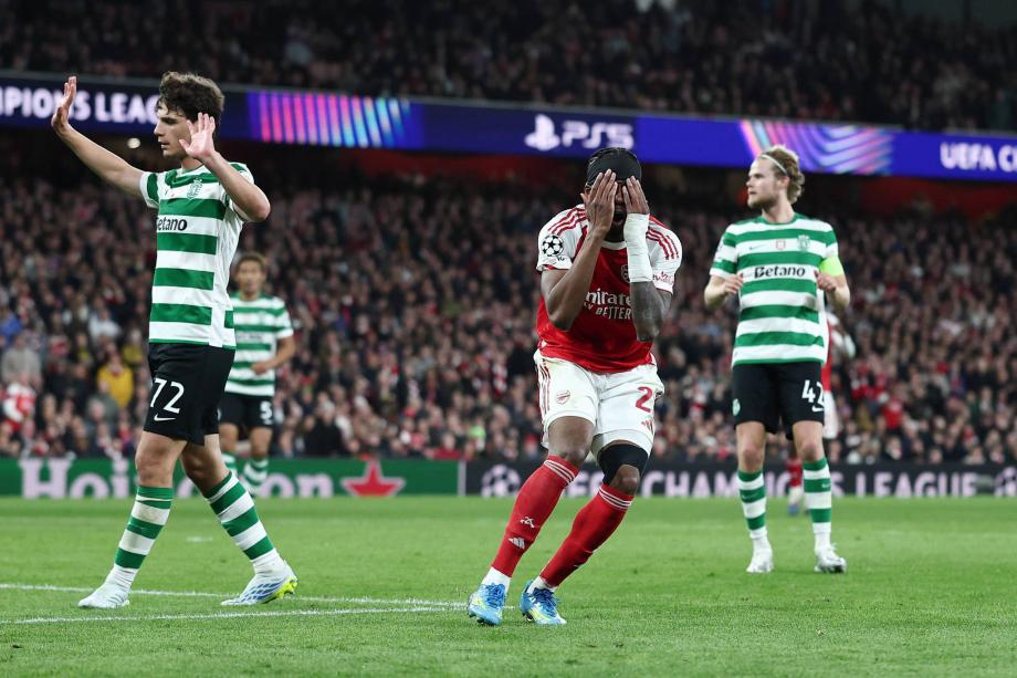 主场战平葡萄牙体育 阿森纳晋级欧冠四强