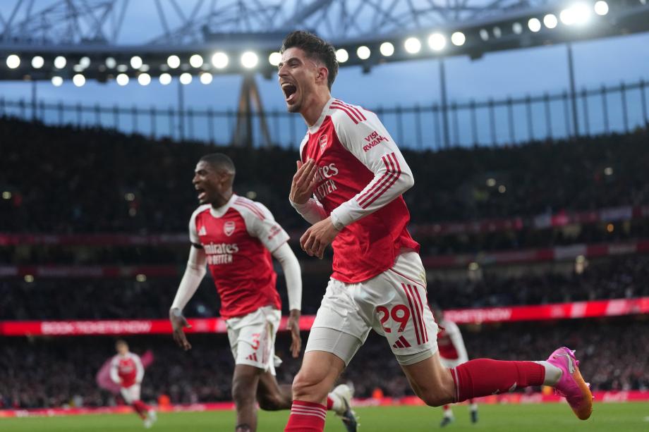 英超-哈弗茨制胜球阿森纳1-0伯恩利 先赛5分领跑