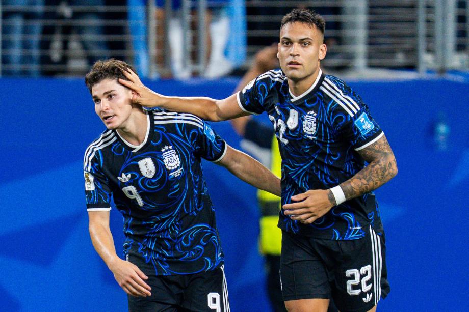 [图]世界杯：阿根廷3-1击败约旦 小组头名出线