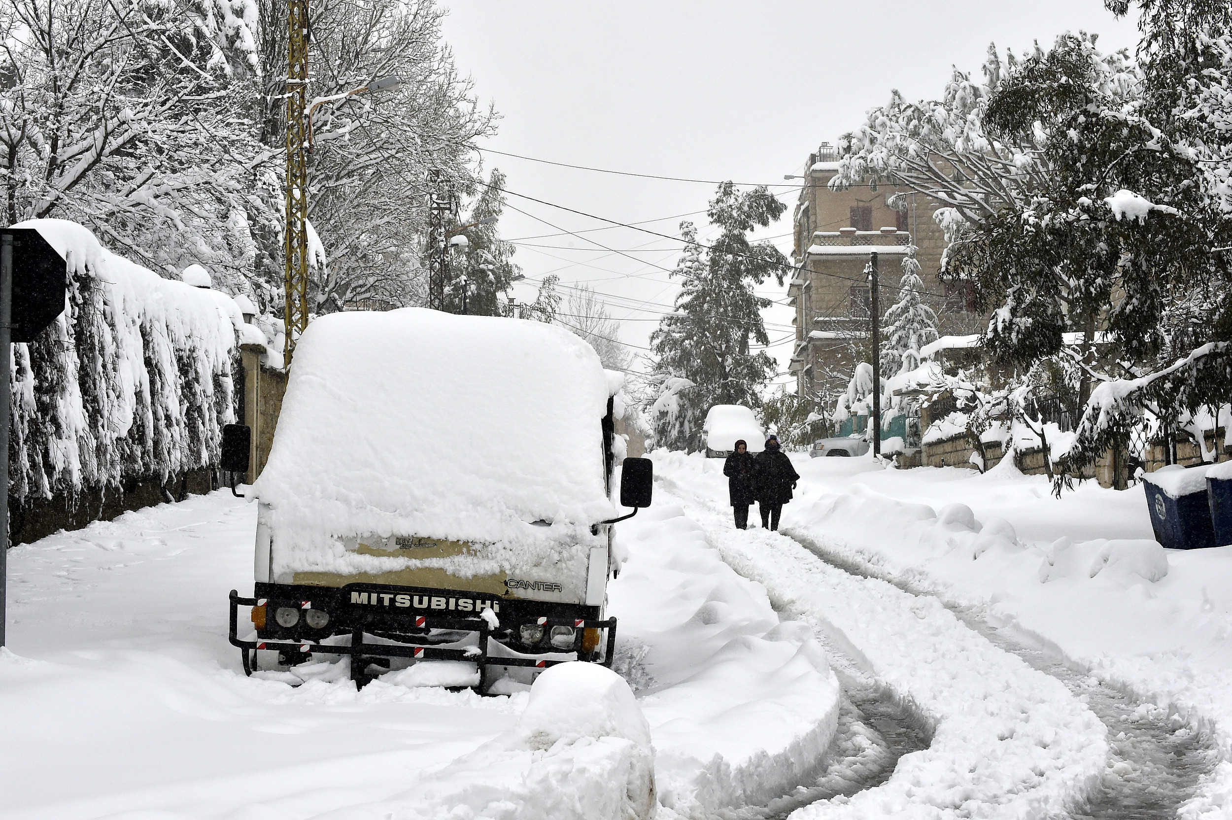 优享资讯 黎巴嫩贝鲁特迎来降雪