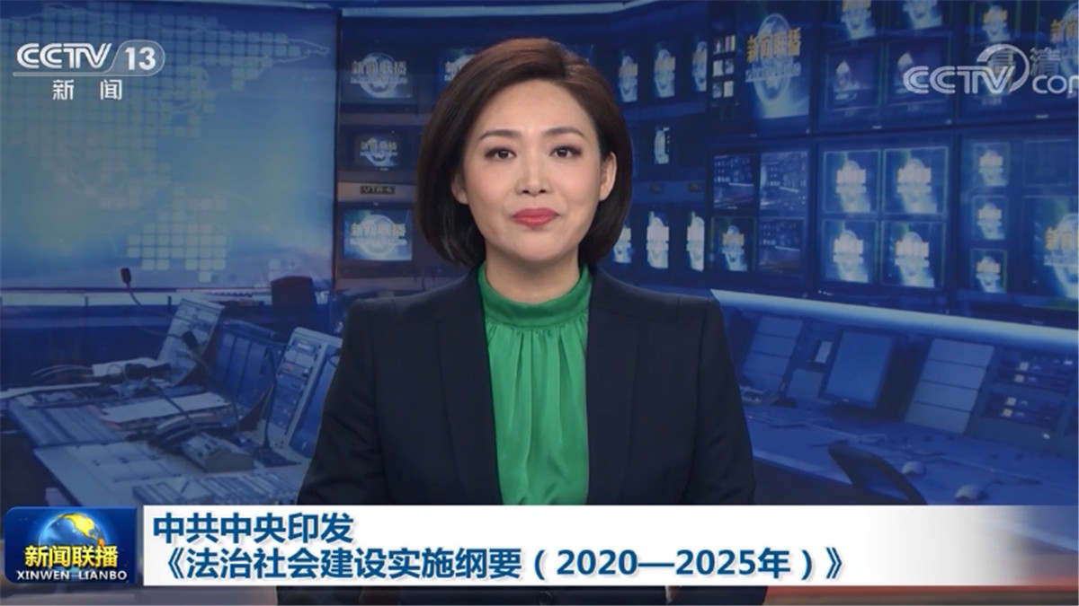 中共中央印发《法治社会建设实施纲要（2020—2025年）》