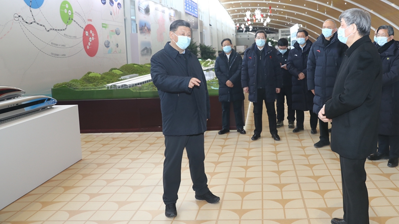 习近平在北京河北考察并主持召开北京2022年冬奥会和冬残奥会筹办工作汇报会时强调 坚定信心奋发有为精益求精战胜困难 全力做好北京冬奥会冬残奥会筹办工作