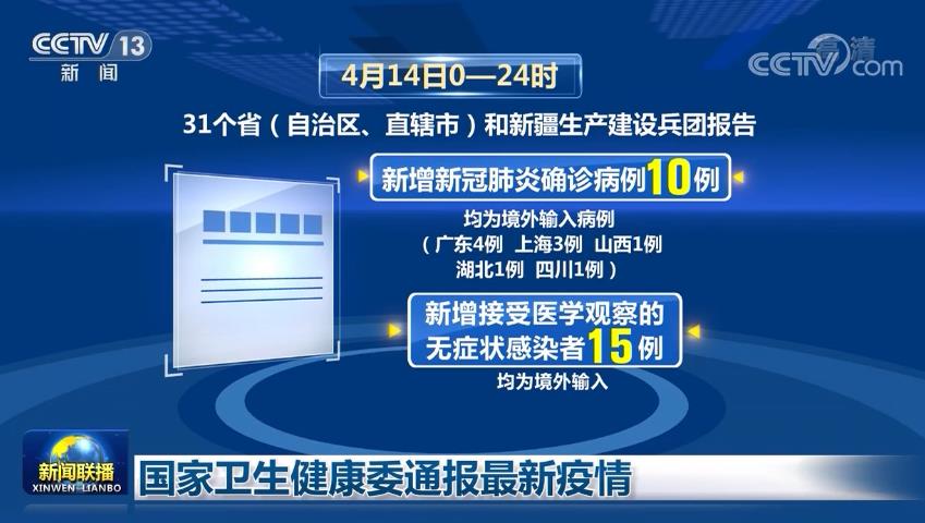 国家卫生健康委通报最新疫情