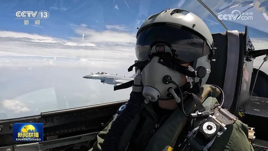东部战区位台岛周边组织海空联合战备警巡和联合演训