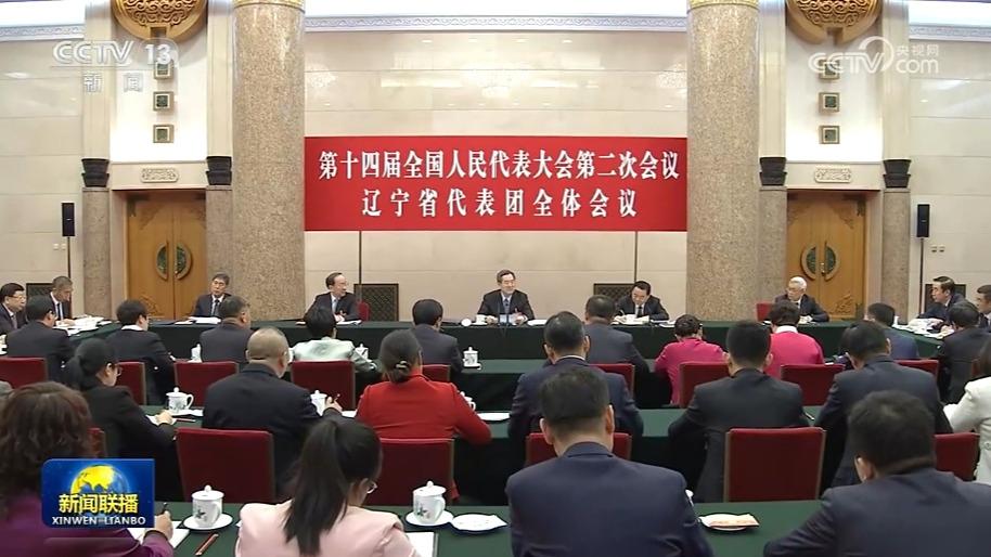 丁薛祥参加辽宁代表团审议