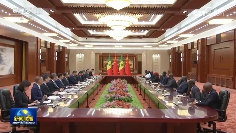 习近平同塞内加尔总统会谈
