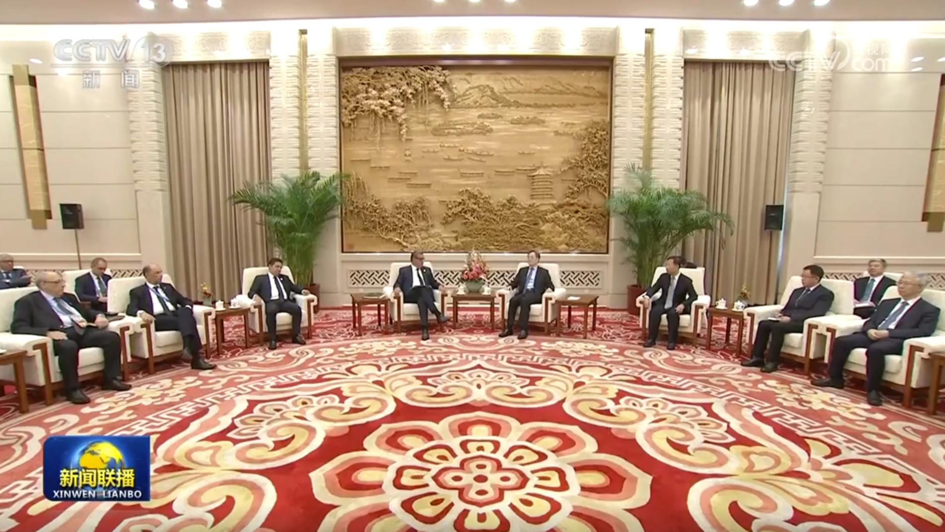 丁薛祥会见摩洛哥首相