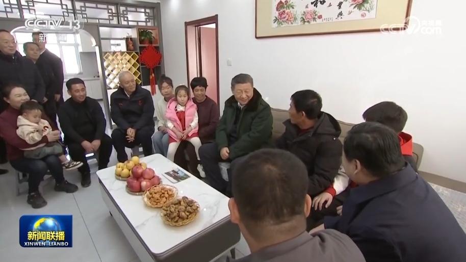 习近平春节前夕赴辽宁看望慰问基层干部群众 向全国各族人民致以美好的新春祝福 祝各族人民幸福安康 祝伟大祖国繁荣昌盛