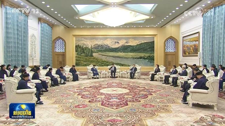 王沪宁会见中国道教协会第十一次全国代表会议代表