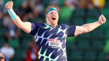 田径瑞安克鲁瑟打破男子铅球世界纪录