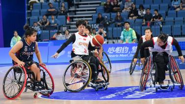 [篮球]中国女子轮椅篮球队取得开门红