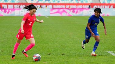 [国际足球]巴黎奥运会女足亚洲区预选赛：韩国10-1泰国 集锦