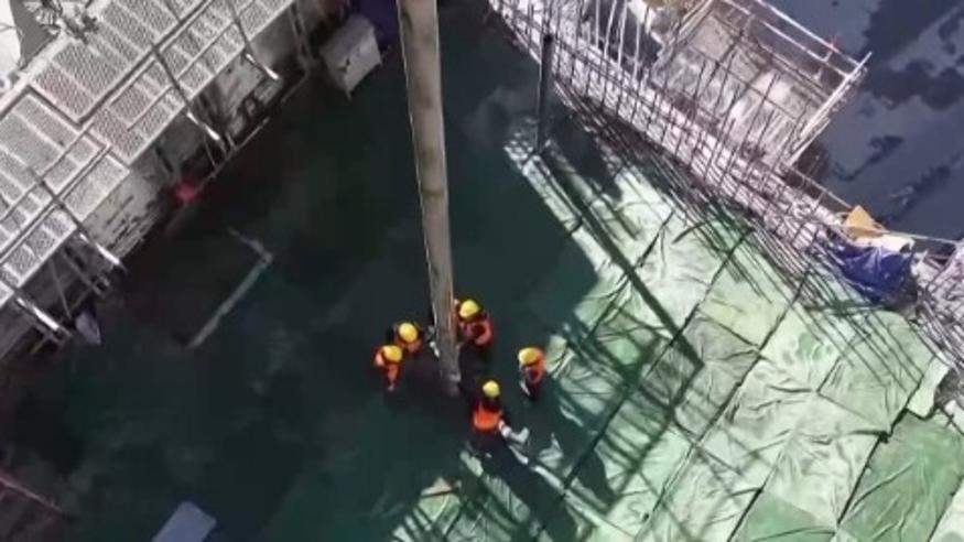 China sets record with 38.1-meter concrete core from high-altitude dam