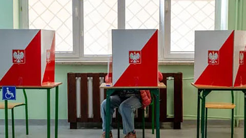 出口民调：波兰总统选举将进行第二轮投票