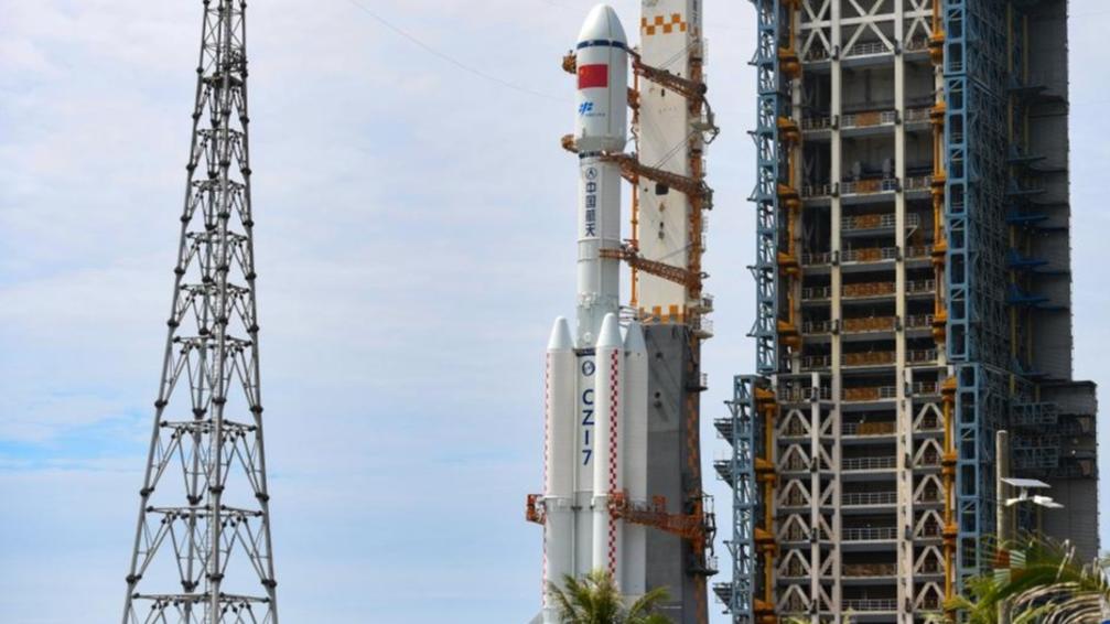 China's Tianzhou-9 cargo craft transported to launch site