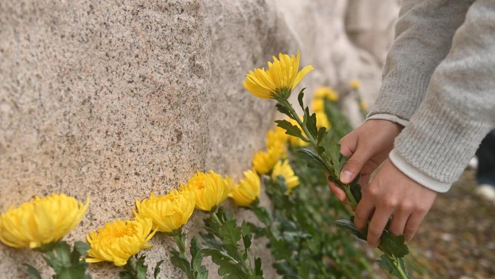 People attend various activities to pay tribute to martyrs ahead of Qingming Festival across China