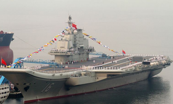 资料图:中国首艘航母平台