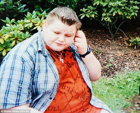 翰威特15岁时是个不折不扣的"胖墩"