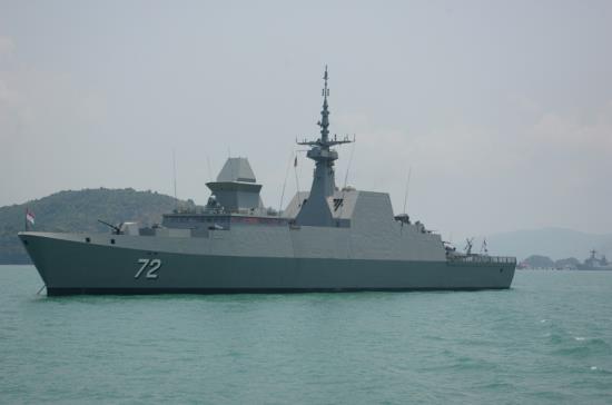新加坡海军“坚强”号护卫舰资料图