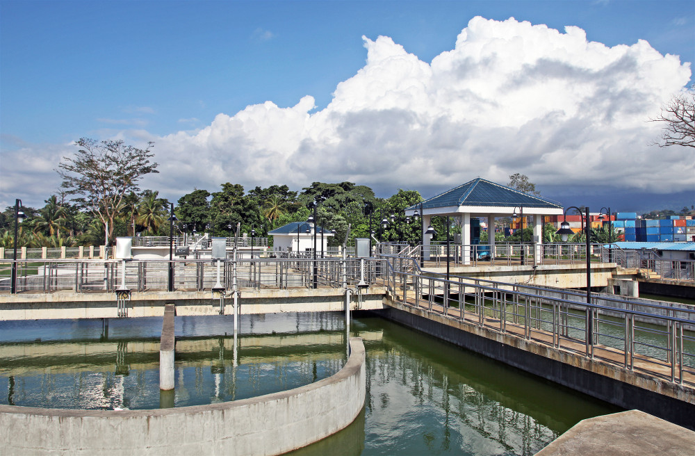 中国能建承建的赤道几内亚马拉博城市污水处理工程
