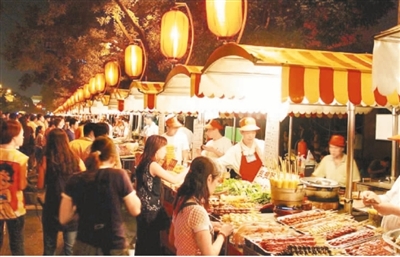 夜色里的中国 海外华侨华人点赞中国夜间经济崛起