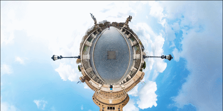 【"疫"线vr报道】空城罗马 战疫无声