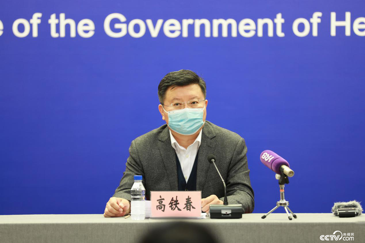 黑龍江省教育廳二級巡視員高鐵春介紹情況。