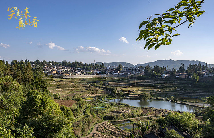 腾冲市三家村村貌。摄于2020年5月。