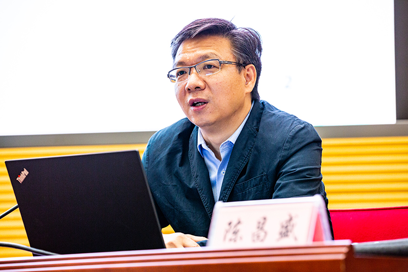 国务院发展研究中心宏观经济研究部部长陈昌盛作精彩讲授