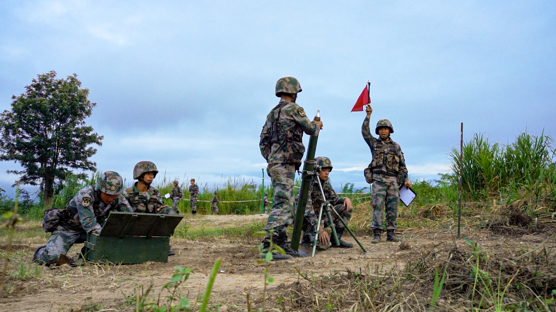 迫击炮高原实弹射击考核检验部队精确打击效能