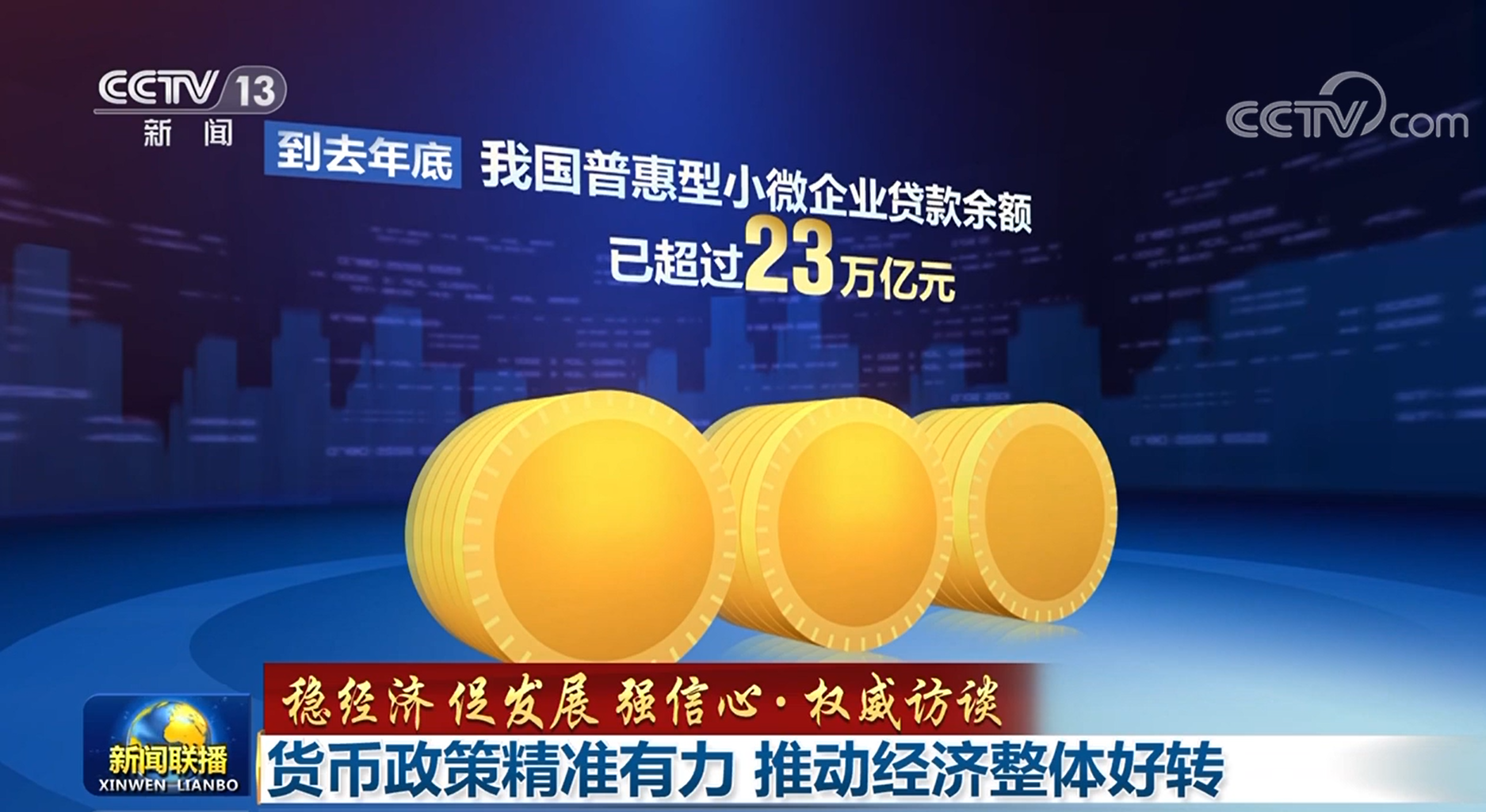 【稳经济 促发展 强信心·权威访谈】货币政策精准有力 推动经济整体好转_新闻频道_央视网(cctv.com)
