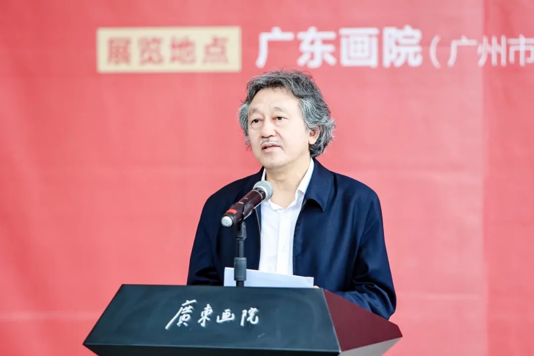 中国美术家协会分党组书记、驻会副主席、秘书长马锋辉致辞