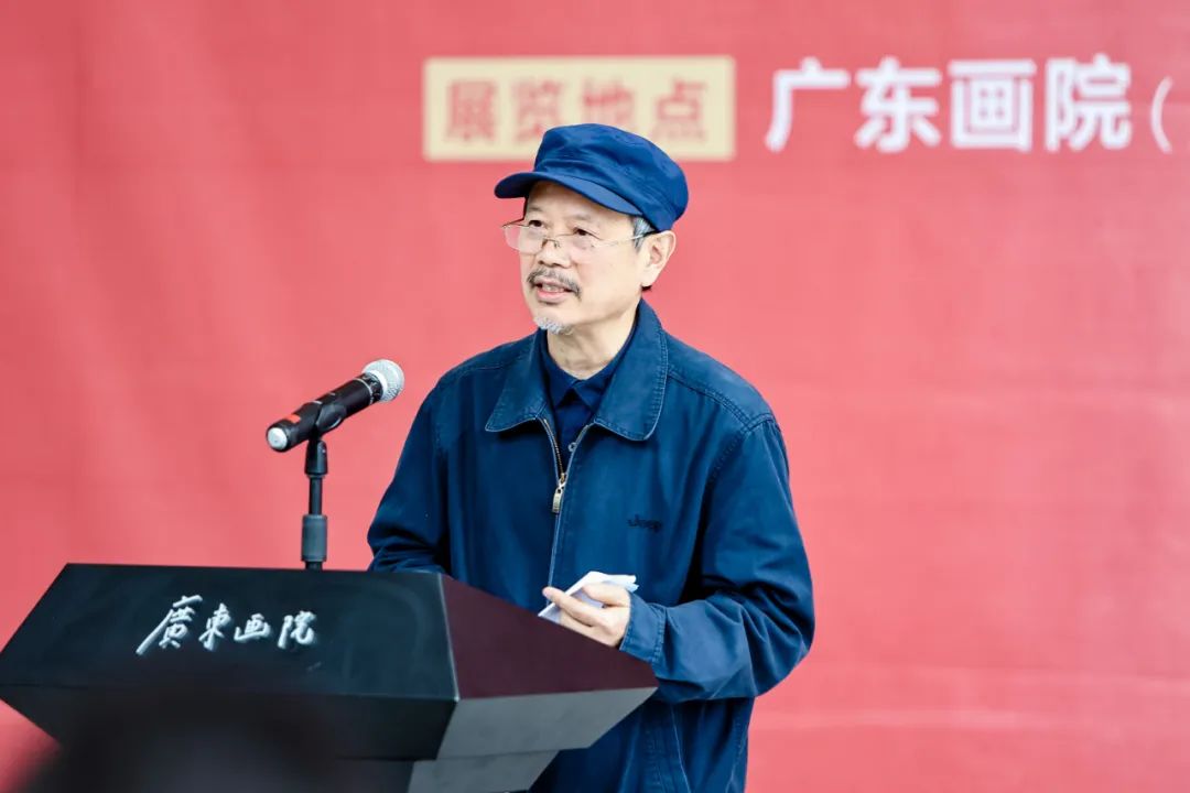 中国美术家协会中国画艺委会主任田黎明致辞