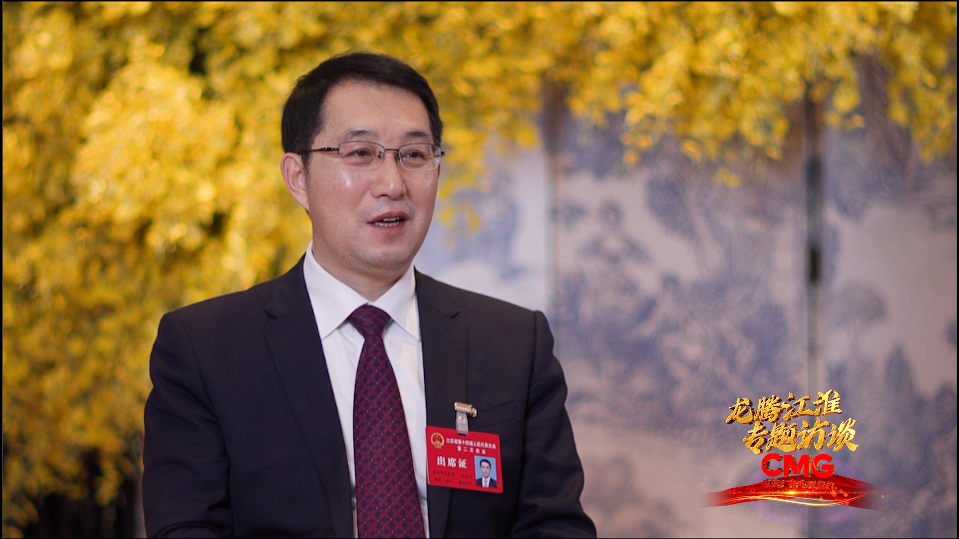 苏州市委副书记、市长吴庆文接受中央广播电视总台专访
