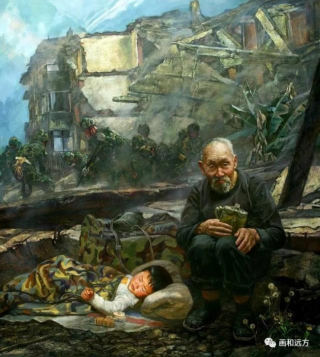 亲人  220X190cm 2009年