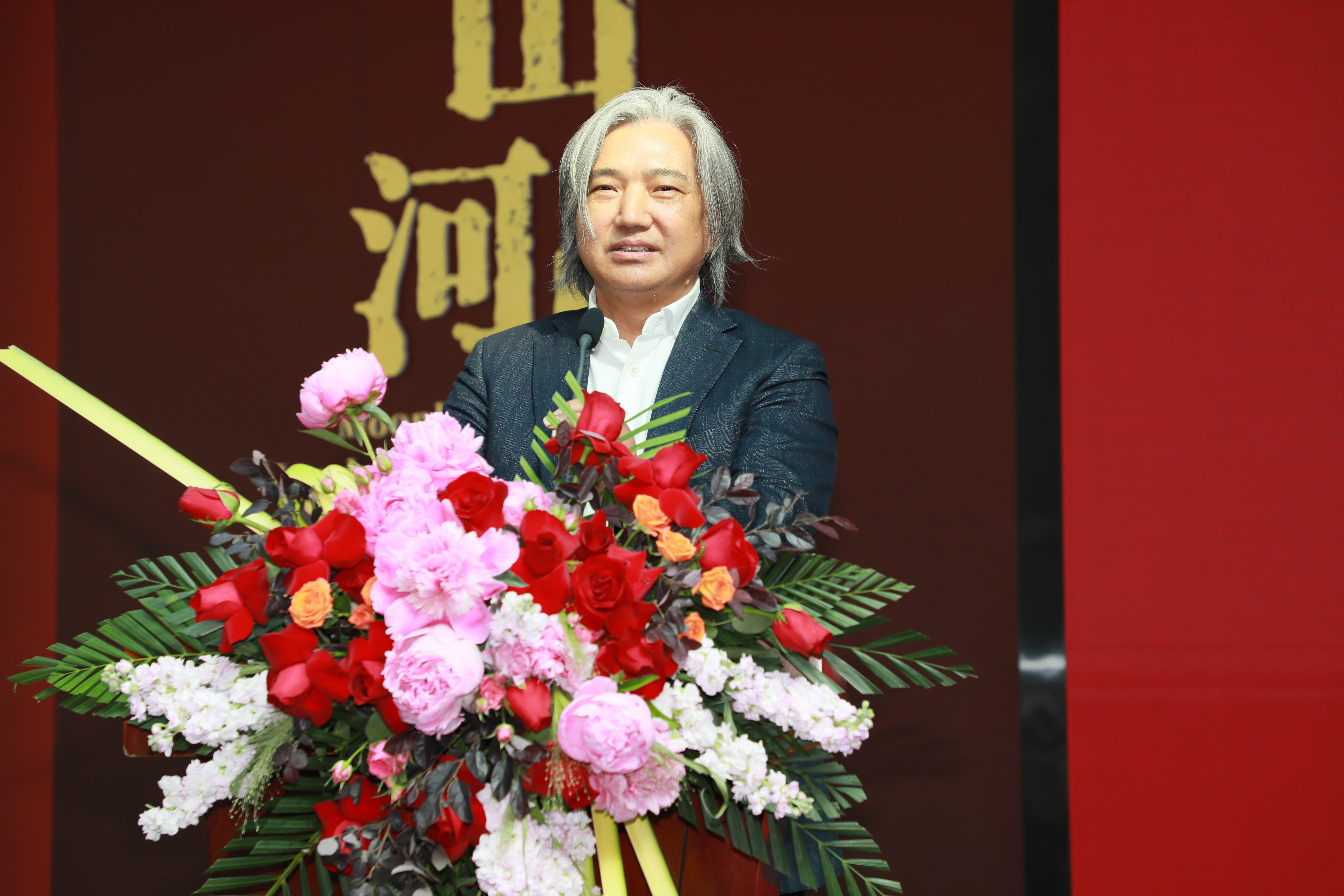 第十四届全国政协副秘书长（兼）、民盟中央专职副主席、中国美术家协会副主席、中国美术馆馆长吴为山讲话
