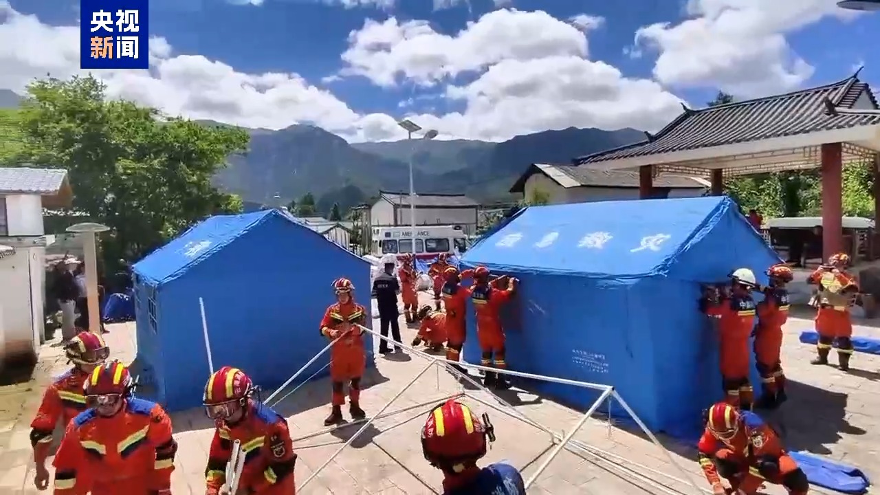 大理洱源发生5.0级地震 紧急转移3936人  第2张