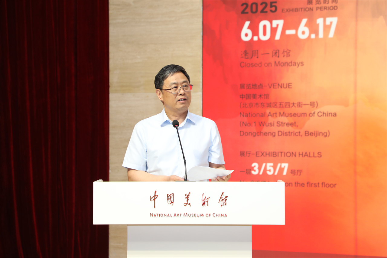 中国艺术研究院院长、党委副书记周庆富致欢迎辞