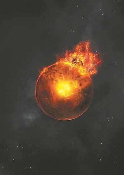 “洞察号”着陆器揭示了行星深层动荡历史的隐藏细节。图片来源：英国帝国理工学院