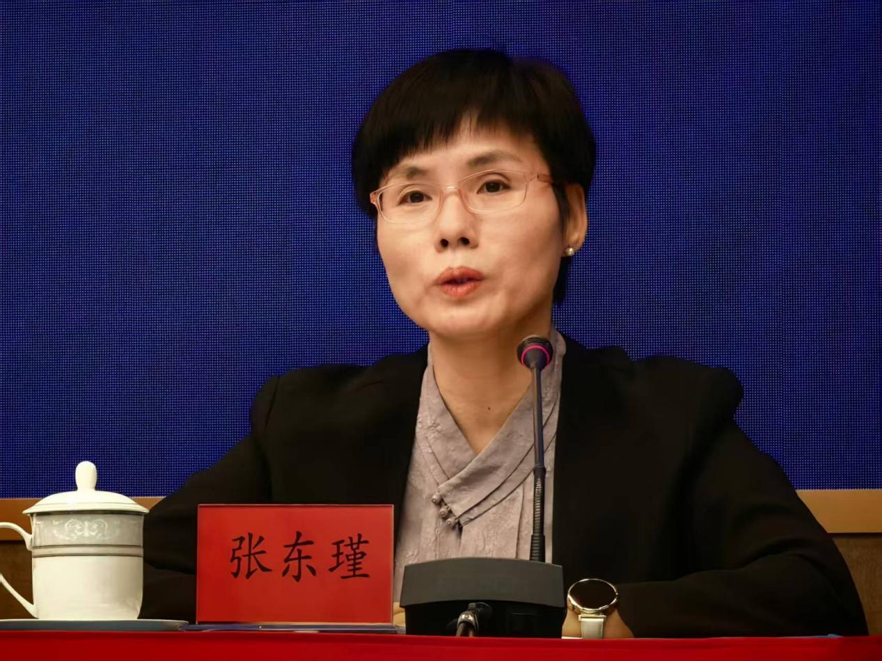 广东省体育局副局长张东瑾。